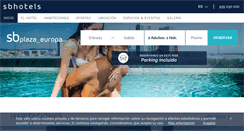 Desktop Screenshot of hotelsbplazaeuropa.com